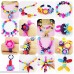 Looching 290pcs DIY Necklace Bracelet Art Crafts Pop Snap Beads Set Creative Jewelry Making Kit Gift Toys for Kids 290pcs B074T91JP4